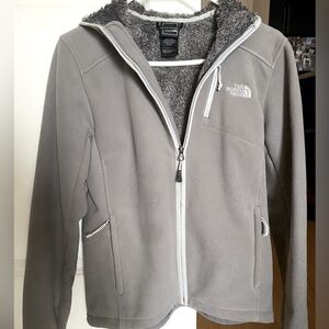 The North Face Hooded Sherpa Fleece Lined Jacket